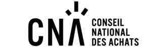 Logo CNA, le conseil national des achats, partenaire de la démarche Relocalisons